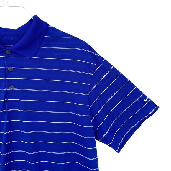 NIKE GOLF Polo Shirt Dri Fit Striped - Picture 3 of 7